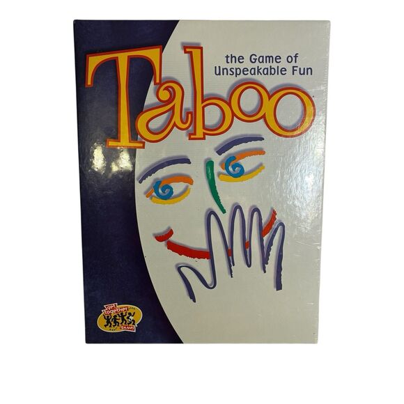 New Taboo Game Of Unspeakable Fun By Hasbro - 504 Cards, Buzzer, Timer, Buzzer - Picture 2 of 5
